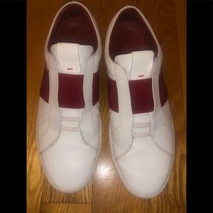 White leather Hugo Boss sneakers